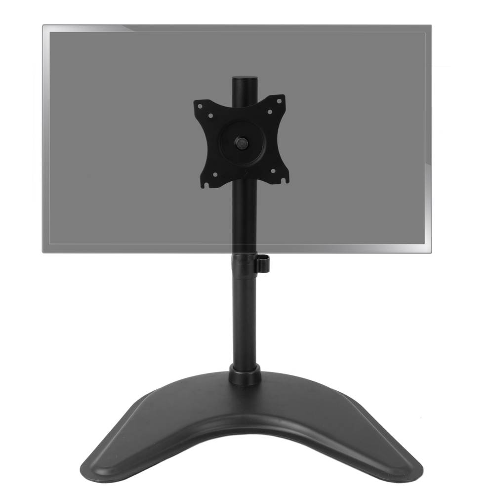 Soporte de 2 monitores con brazo articulado y mástil para pantalla de  sobremesa LCD VESA75 VESA100