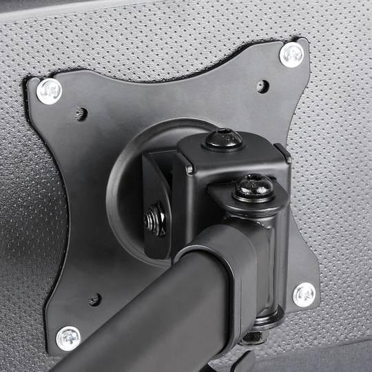 Suport de 3 pantalles de TV per sobretaula i amb peanya VESA 75x75 100x100