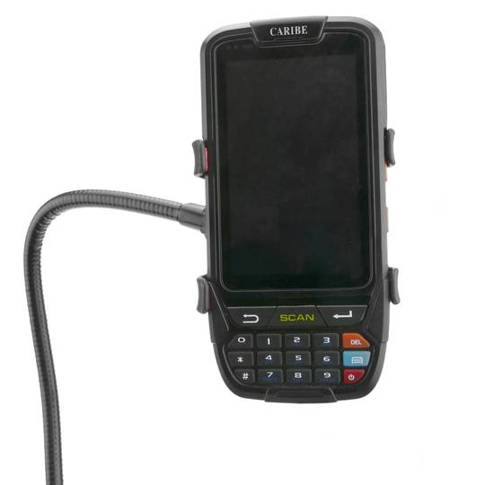 Uchwyt na telefon komórkowy z klamrą i elastycznym ramieniem 55 cm