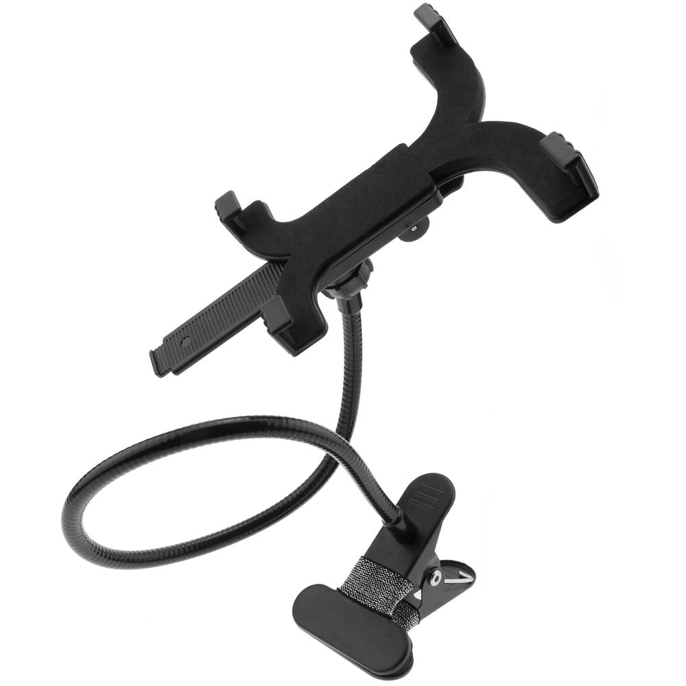 Tablethouder met klem en flexibele arm 55 cm