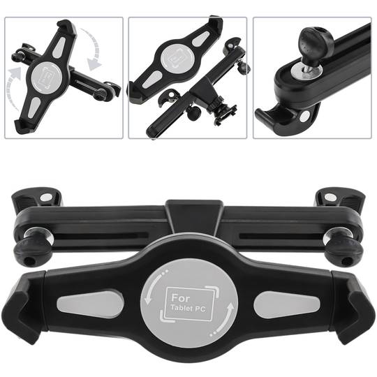 Suporte para encosto de cabeça do carro para tablet de 7 