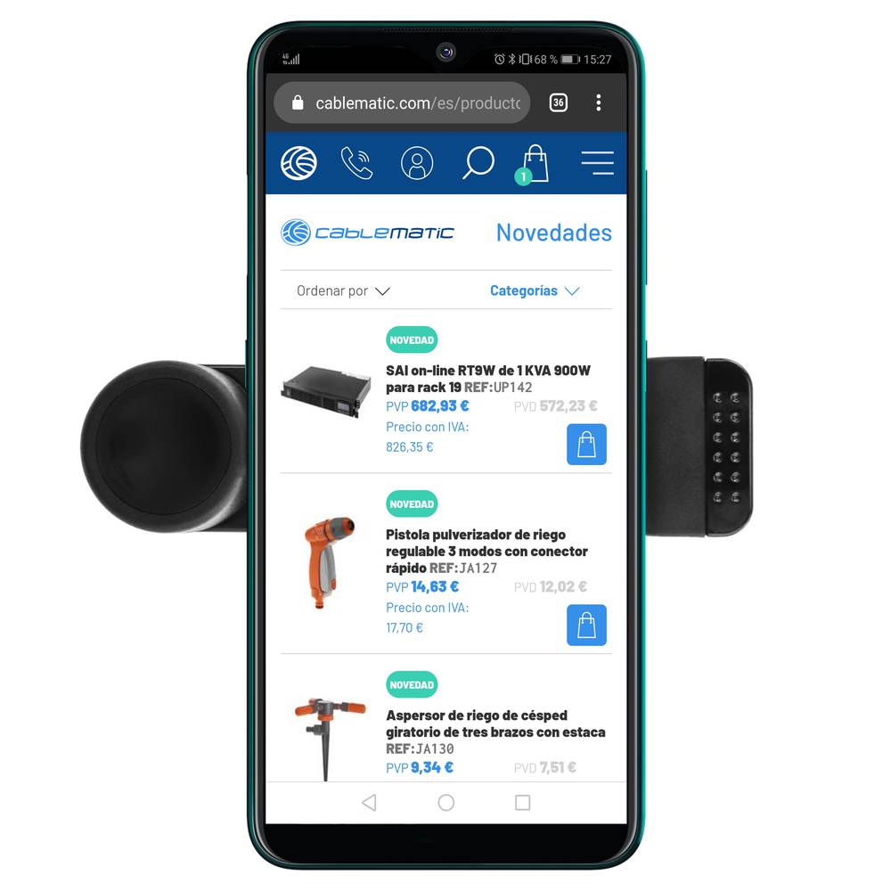 Suporte universal para automóvel de Smartphone