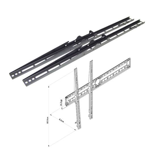 Suport TV videowall vertical a TV de 83cm