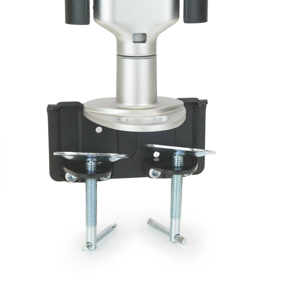 Support dual-screen TVs VESA 75mm 100mm table with articulated arm