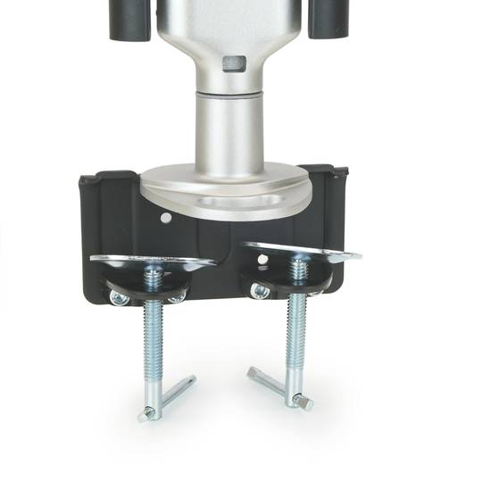 Support dual-screen TVs VESA 75mm 100mm table with articulated arm