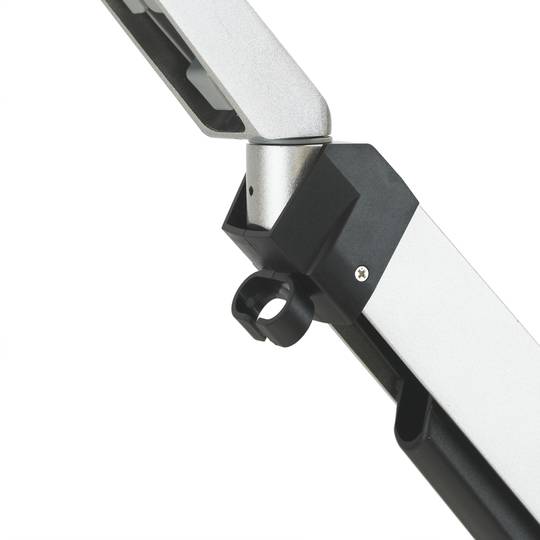 Support dual-screen TVs VESA 75mm 100mm table with articulated arm
