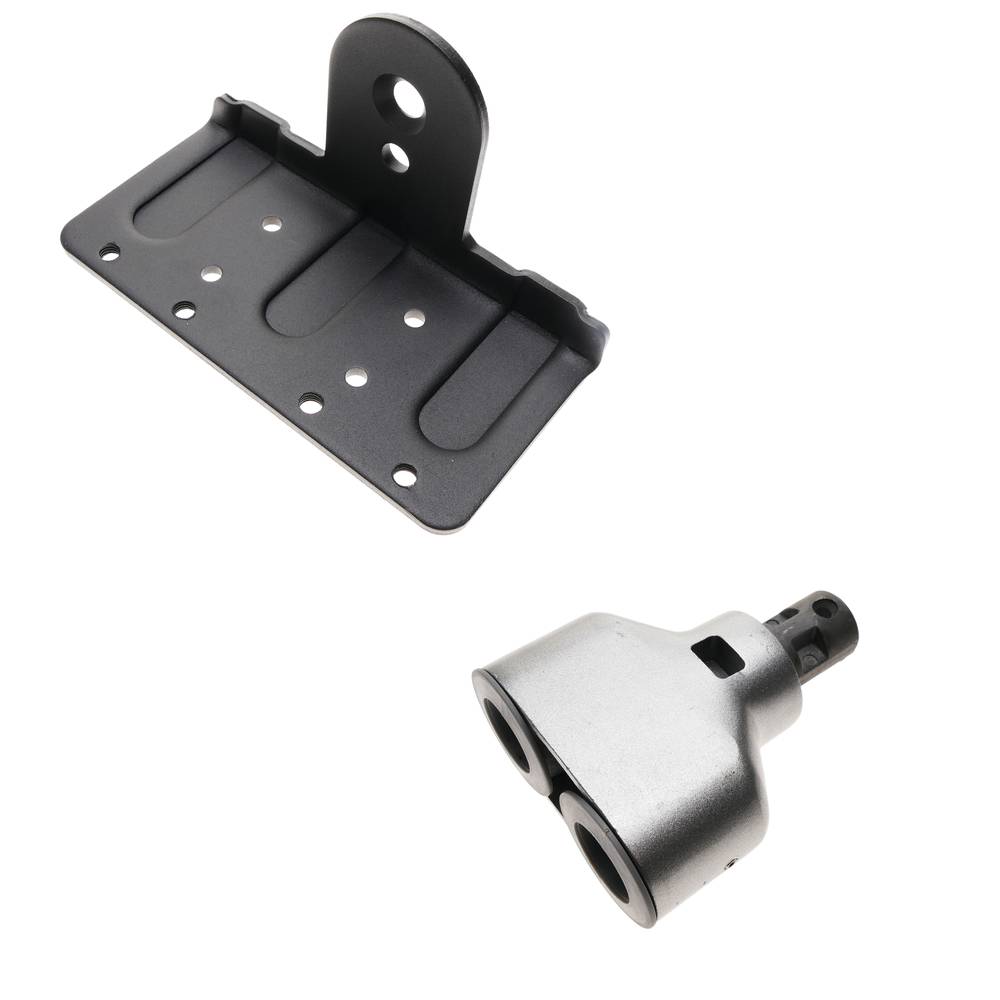 Support dual-screen TVs VESA 75mm 100mm table with articulated arm