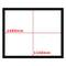 Feste Projektionsfläche 04.03 1460x1100mm Wand DisplayMATIC