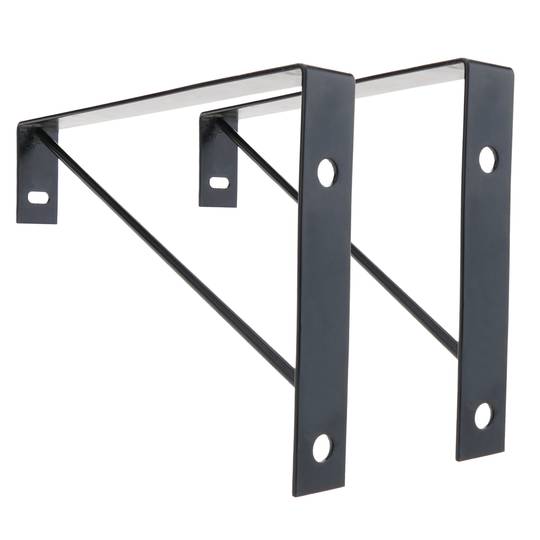 Soporte para pantalla de proyección de 25 x 17 cm y negro
