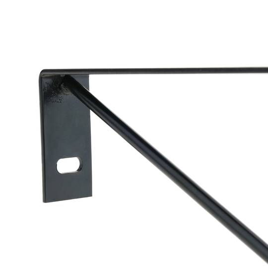 Soporte para pantalla de proyección de 25 x 17 cm y negro