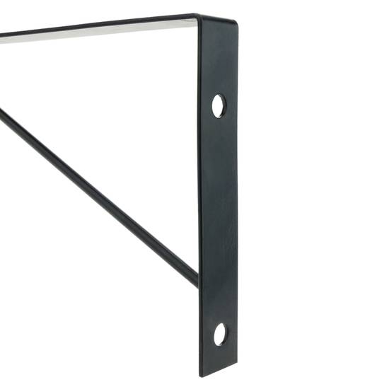 Soporte para pantalla de proyección de 25 x 17 cm y negro