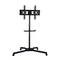 Supporto stand con ruote per schermo piatto 32