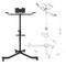 TV stand support with wheels for flat screen 10