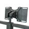 TV stand support with wheels for flat screen 10
