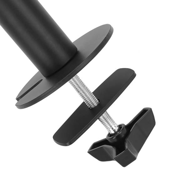 Soutien de moniteur avec bras articulé et mât pour bureau LCD VESA75 VESA100