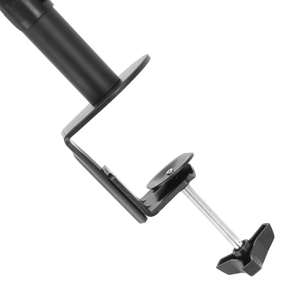 Soutien de moniteur avec bras articulé et mât pour bureau LCD VESA75 VESA100
