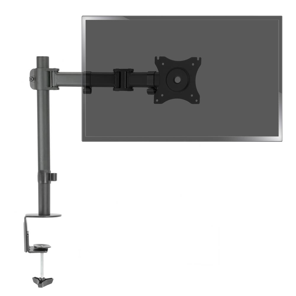 Brazo articulado con mástil para monitor y pantalla LCD VESA75 VESA100  modelo LDT07-C012 - Cablematic