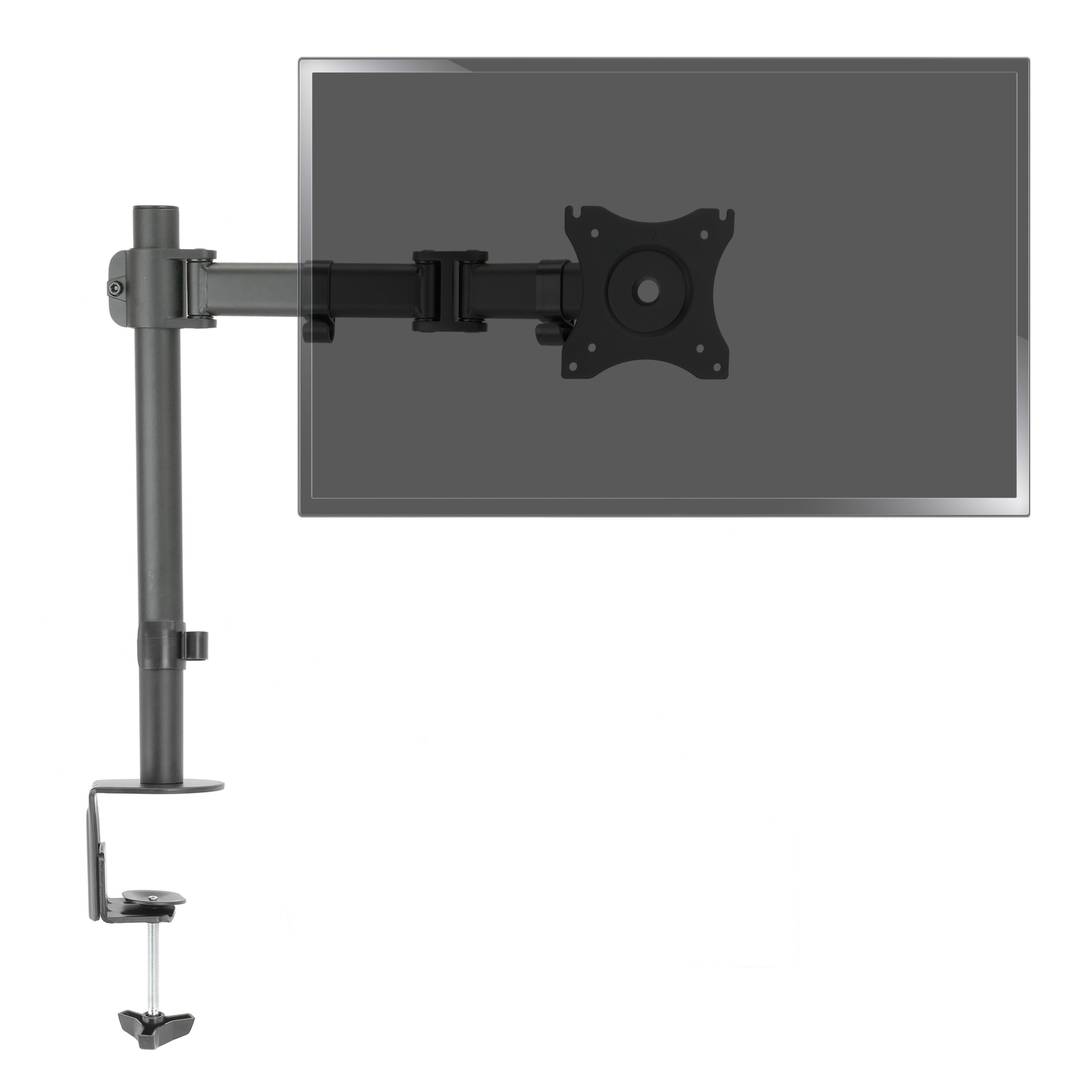 Knikarm met mast voor monitor en LCD-scherm VESA75 VESA100 model LDT07-C012
