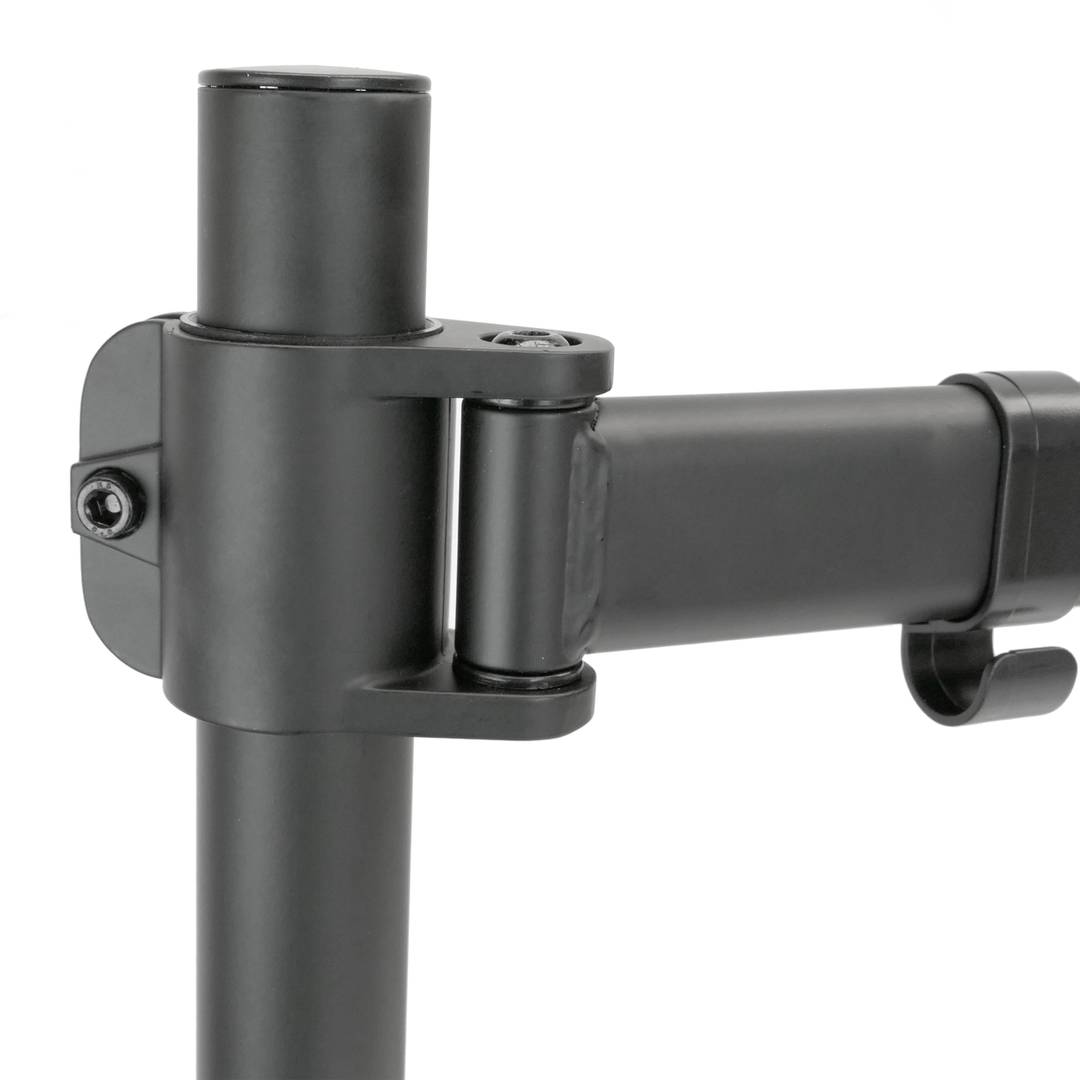 Knikarm met mast voor monitor en LCD-scherm VESA75 VESA100 model LDT07-C012