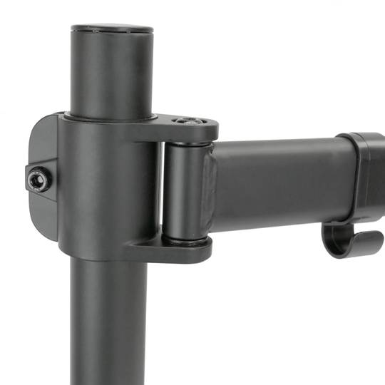 Knikarm met mast voor monitor en LCD-scherm VESA75 VESA100 model LDT07-C012