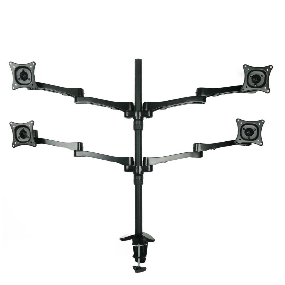 Mast Arm mit 4 LCD-Bildschirme VESA75 VESA100 Modell MD1004