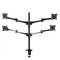 Mast Arm mit 4 LCD-Bildschirme VESA75 VESA100 Modell MD1004