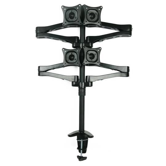 Mast Arm mit 4 LCD-Bildschirme VESA75 VESA100 Modell MD1004
