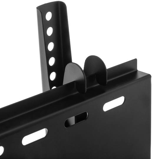 Tilt wall bracket with level for 22”- 47” screen VESA 400x300 45 kg black