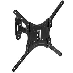 Supporto a parete orientabile e inclinabile per schermo 13”- 42” VESA 400x400 25 kg nero