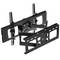 Supporto da parete orientabile e inclinabile con livella per schermo 30”- 65” VESA 400x600 60 kg nero