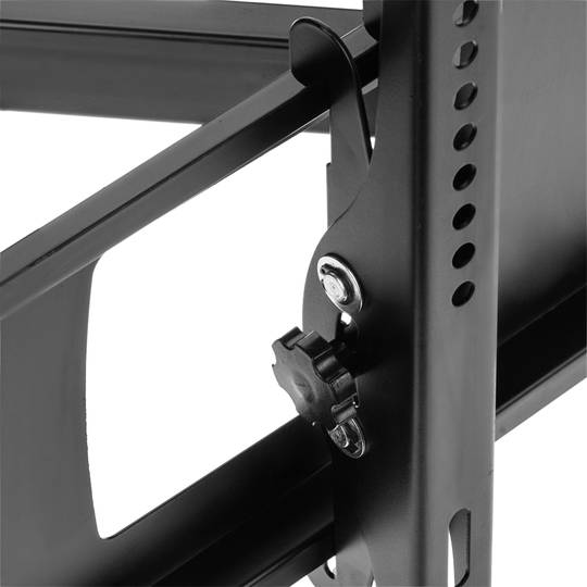Supporto da parete orientabile e inclinabile con livella per schermo 30”- 65” VESA 400x600 60 kg nero