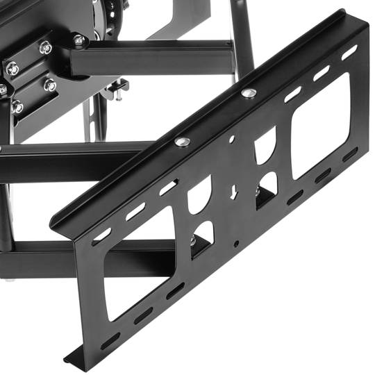 Supporto da parete orientabile e inclinabile con livella per schermo 30”- 65” VESA 400x600 60 kg nero