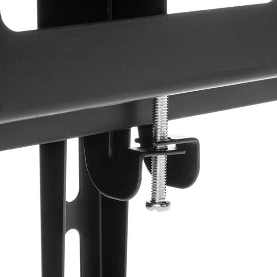 Supporto da parete orientabile e inclinabile con livella per schermo 30”- 65” VESA 400x600 60 kg nero