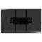 Supporto da parete orientabile e inclinabile con livella per schermo 26”- 55” VESA 400x400 50 kg nero