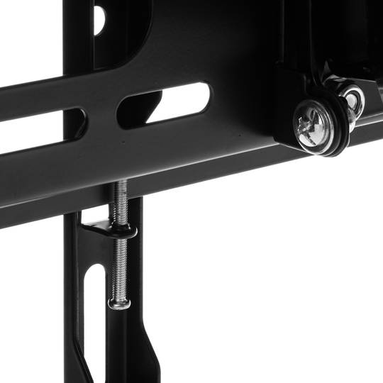 Supporto da parete orientabile e inclinabile con livella per schermo 26”- 55” VESA 400x400 50 kg nero