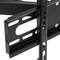 Supporto da parete orientabile e inclinabile con livella per schermo 26”- 55” VESA 400x400 50 kg nero