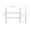 TOOQ wall mount for 32