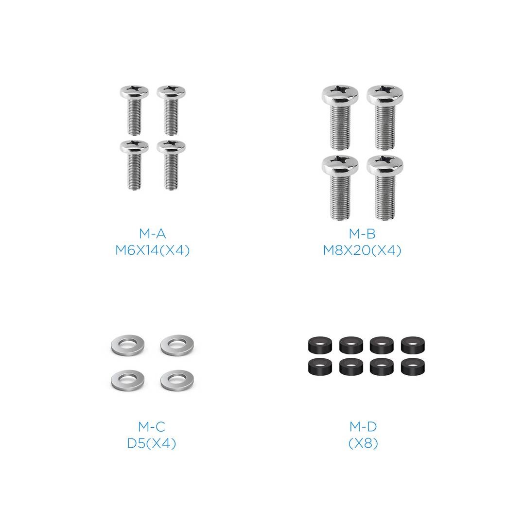 ADAPTADOR VESA 200x200 PARA PANTALLA 23-42 TOOQ