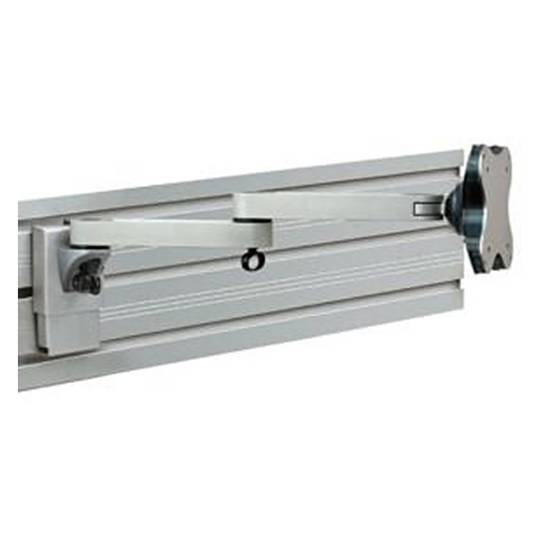 Soporte de monitor para panel slatwall con brazo doble (EGL-402)