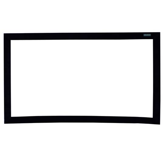 Projektionswand 2210x1250mm 16:9 festgelegt Kurve Wand