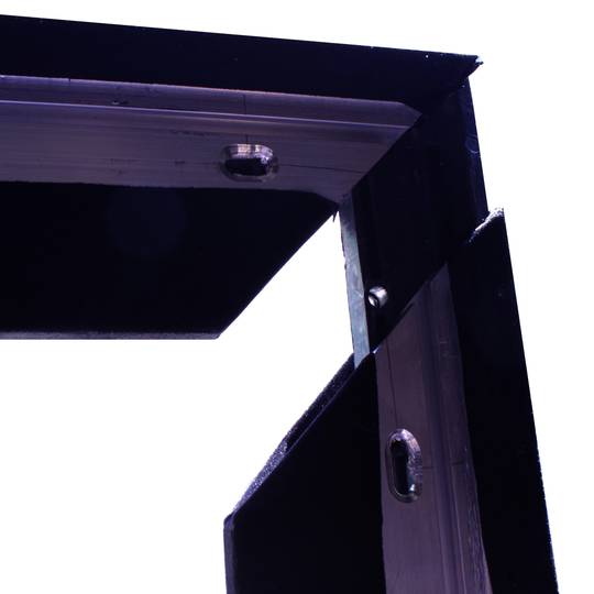 Projektionswand 2210x1250mm 16:9 festgelegt Kurve Wand