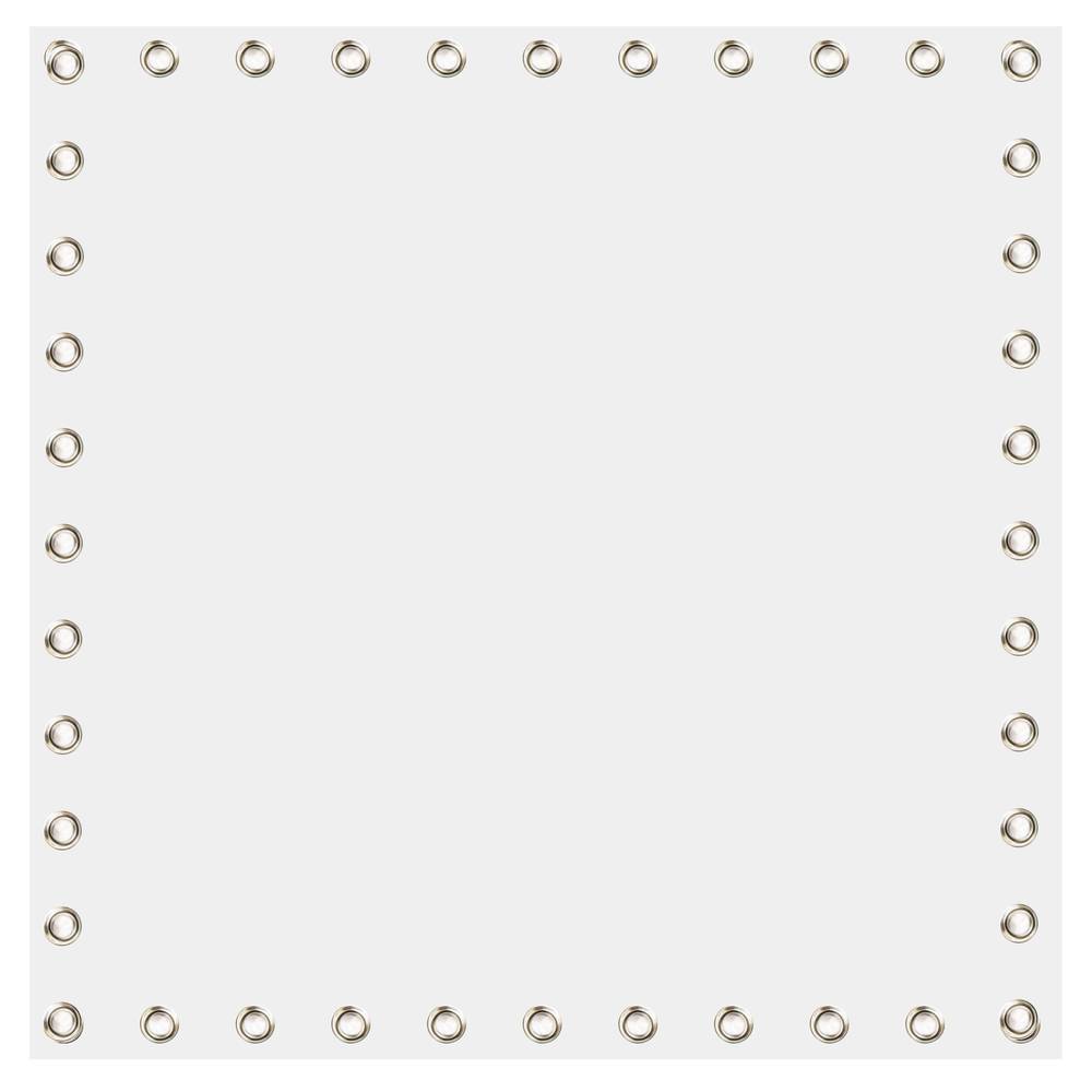 Tessuto di proiezione 200x200cm in PVC bianco 1: 1 per eventi e presentazioni