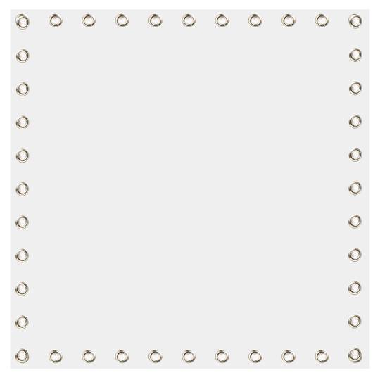 Tessuto di proiezione 200x200cm in PVC bianco 1: 1 per eventi e presentazioni