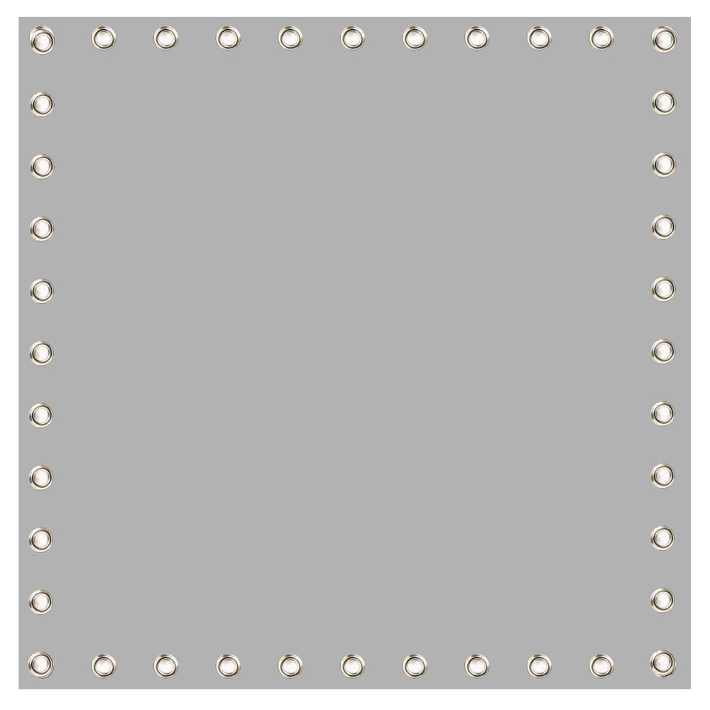 Tela de proyección de 400x400cm 1:1 PVC gris para eventos y presentaciones