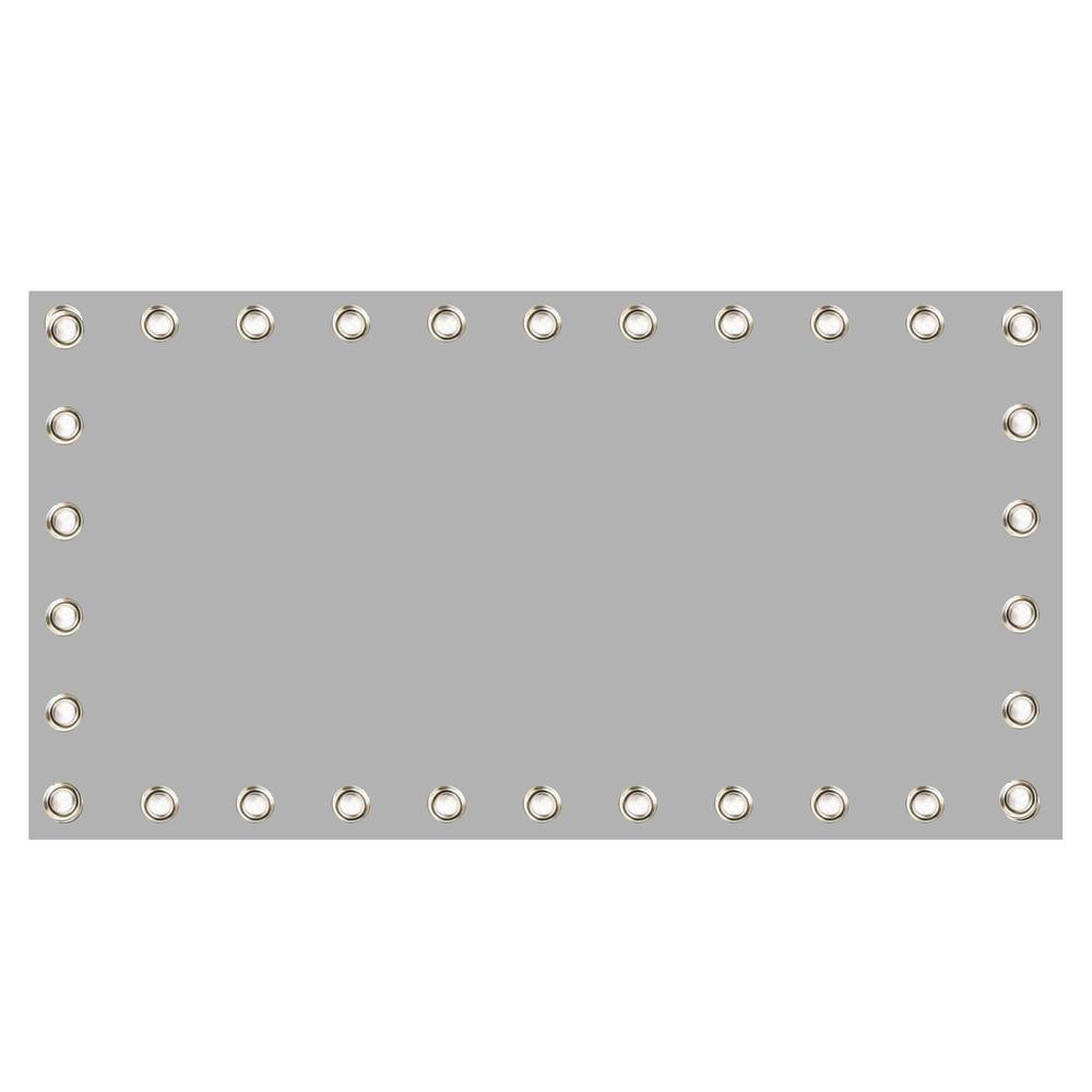 Tecido de projeção de 100x54cm 16: 9 PVC cinza para eventos e apresentações