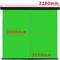 Pantalla cromakey verd 1: 1 paret negra 3050x3050mm