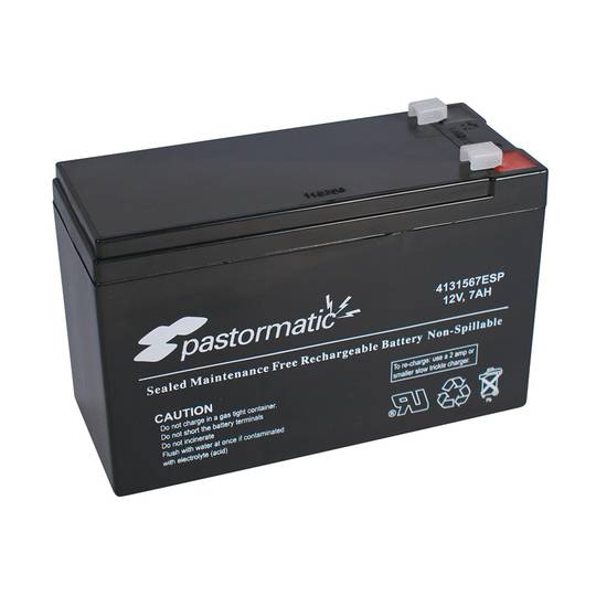 Pastormatic 12v And 7ah Battery - Cablematic