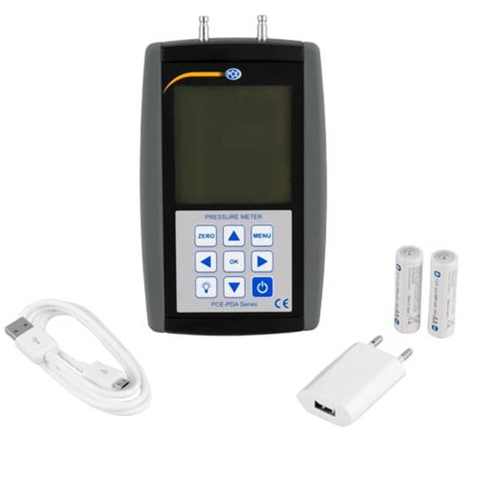 Anemometer with pitot tube PCE-PDA 10L
