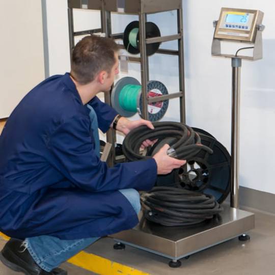 Waga z platformą PCE-EP 150P1