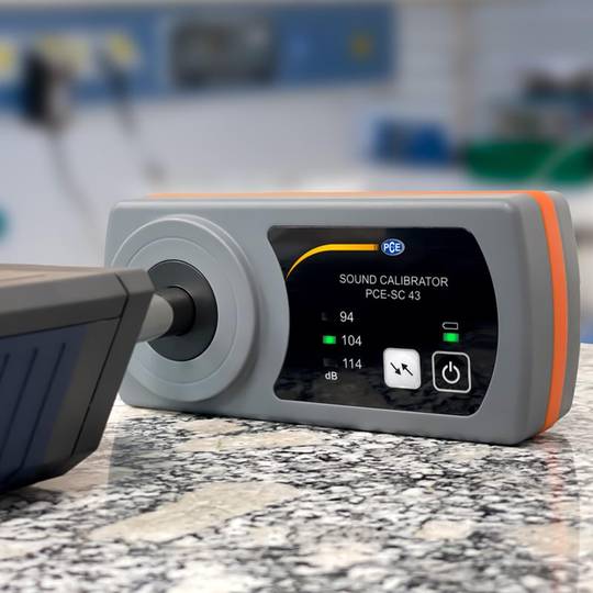Klasse II akoestische kalibrator PCE-SC 43